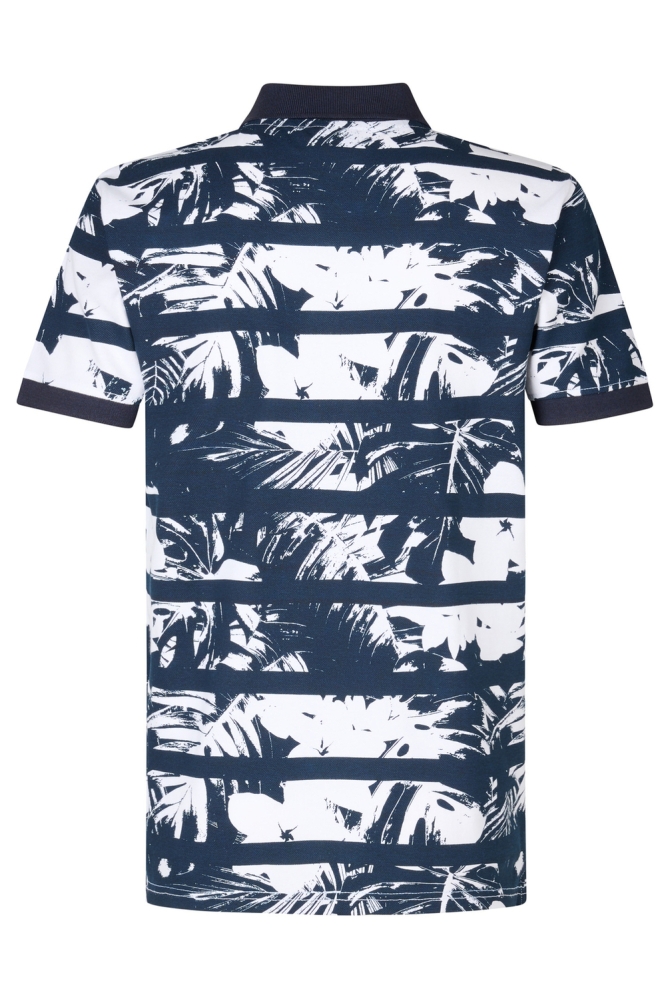 POLO MET PRINT M 1050 POL104 0000 Bright White